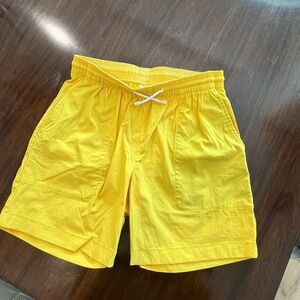 J Crew “crewcuts” kids size 14 drifit yellow shorts
